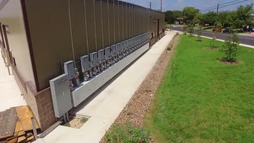 A completed commercial solar installation by Advanced Solar, photo 16