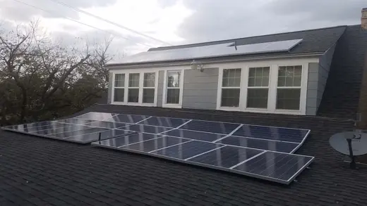 A completed residential solar installation by Advanced Solar, photo 17