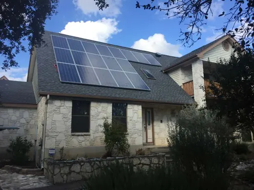 A completed residential solar installation by Advanced Solar, photo 32